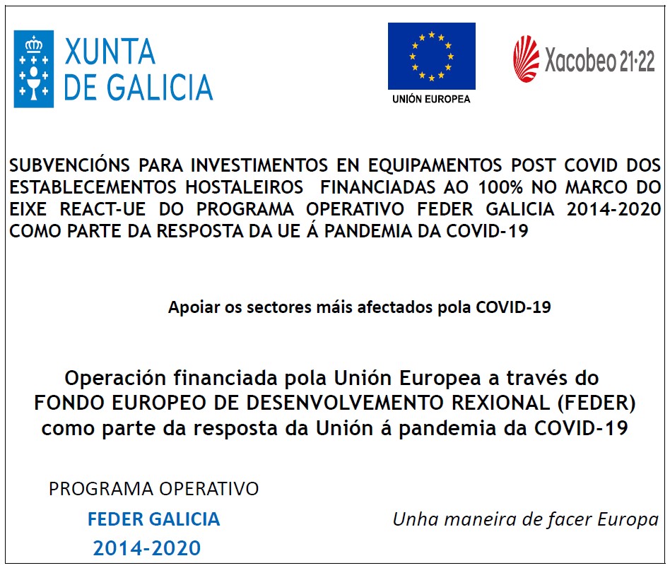 Ayudas Xunta de Galicia - FEDER